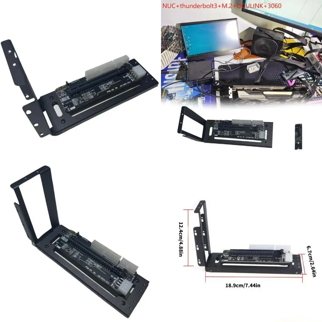Graphics Card Vertical Holder Computer PCIE Vertically GPU Bracket Case