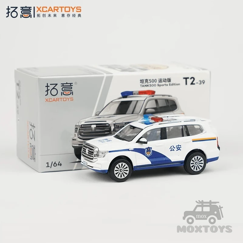 

XCarToys 1:64 Tank 500 Sport Police Diecast Model Car