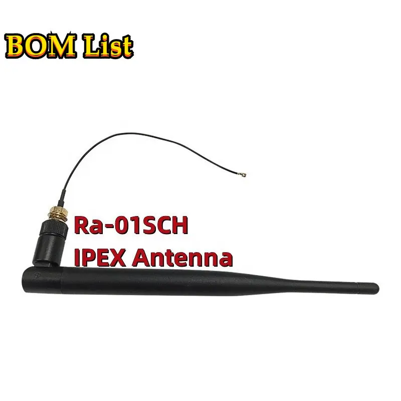 Original Ra-01SCH 868MHz 915MHz LLCC68 LoRa wireless RF module with IPEX antenna for EU India North America UK Korea Japan