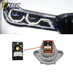 White Angel Eye DRL Board For 2015-2018 BMW 7 Series G11 G12 730i 740i 750i 750ix Adaptive Laser Headlight Daytime Running light
