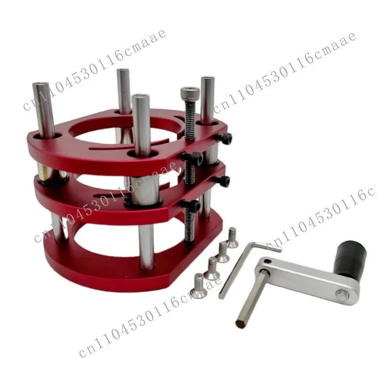 New C8-4mm woodworking aluminum alloy flip panel, trimmer gong machine panel, woodworking table, slotted flip panel
