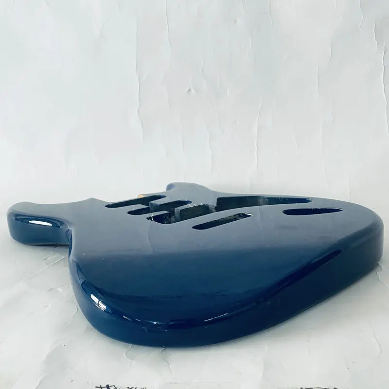 EB600 Blue Color ST Electric Guitar Body  for DIY Replace SSH Pickups Strato Model Solid Wood Surface Dirty