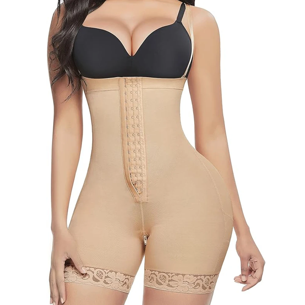 

Fajas Colombianas Shaping Girdles Shapewear Tummy Control Butt Lifter Bodysuit BBL Fajas