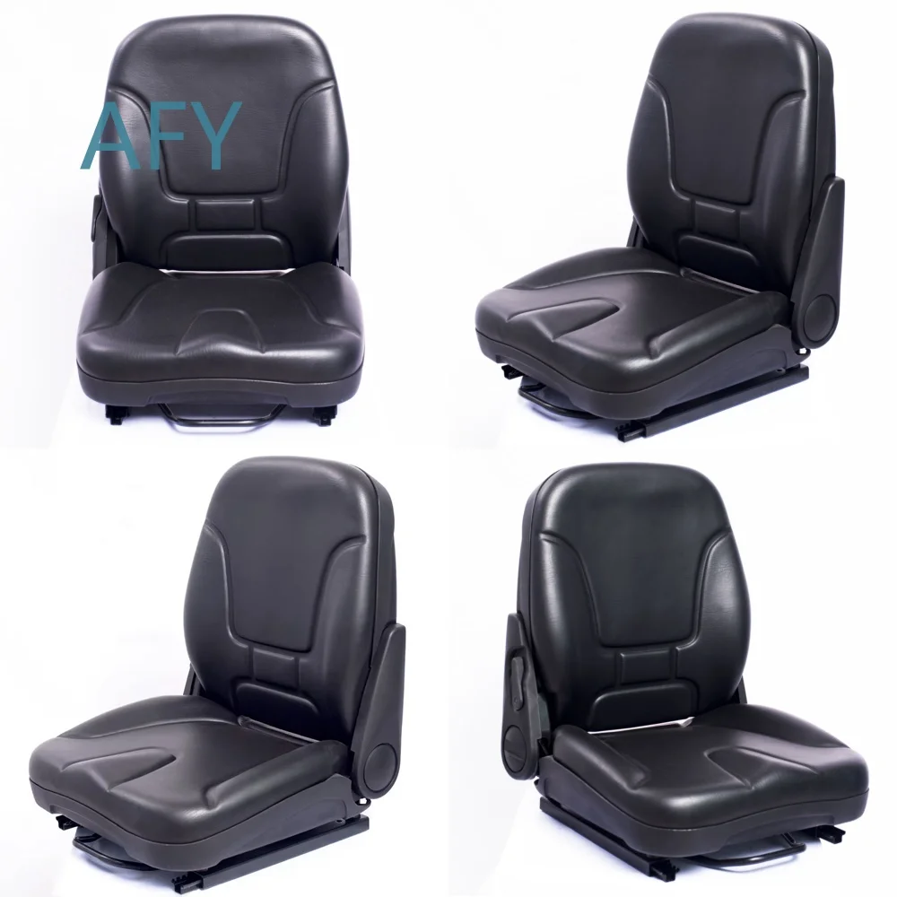High-Quality KL Seat Cushion for Agricultural Excavators Tractors Forklifts Harvesters Comfortable Ergonomic Black Gray