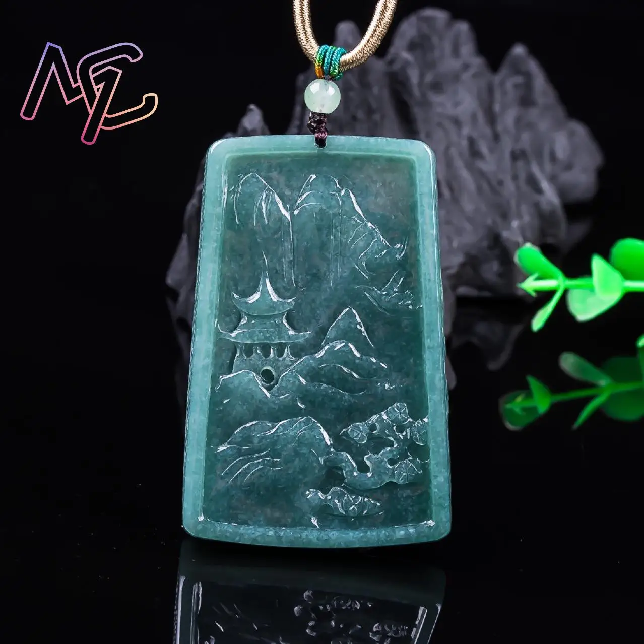 Grade A Natural Myanmar Jadeite Horse Pendant Necklace Vintage Jewelry Luxury Designer Talismans Real Jade Charm Gifts for Women