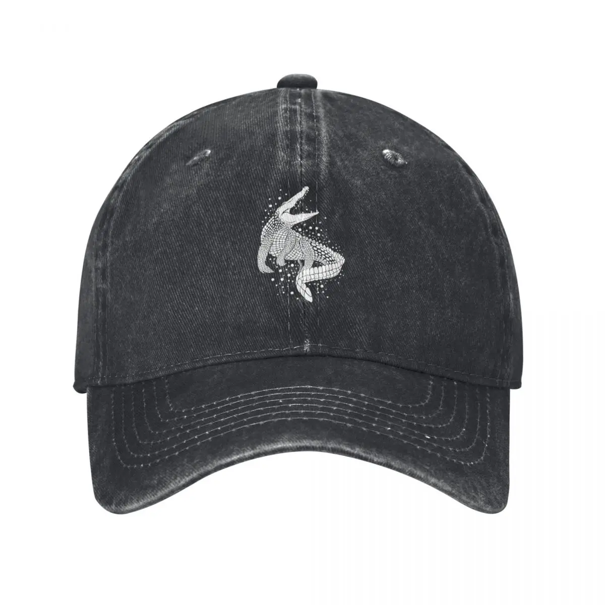

White Crocodile Baseball Cap fishing hat Mountaineering Hat Man For The Sun Anime Hat Caps For Men Women's