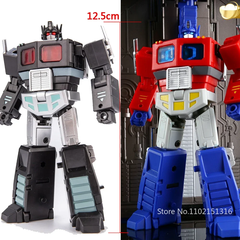 

Трансформация MS Toys G1 JINBAO Optimus Mini Stature 2001, фигурка прицепа, экшн-фильм, OP Commander, робот, деформированный Mgtron