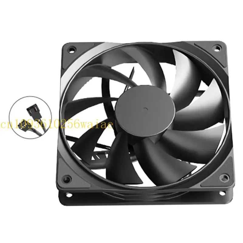 652F COMPORT PC CASE FAN 120 مم 12V 4PIN 1200 دورة في الدقيقة استبدال مروحة التبريد بدون فرش