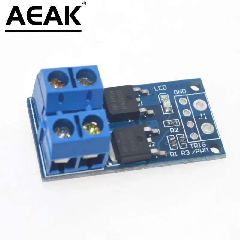 1PCS 15A 400W MOS FET Trigger Schalter Antriebsmodul PWM Regler Bedienfeld