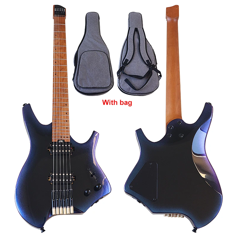 ヘッドレスギター　エレキギター6弦 VIKSTROM GUITARS VSMH-260 SBL Sky Blue 6弦ヘッドレスギター マルチ