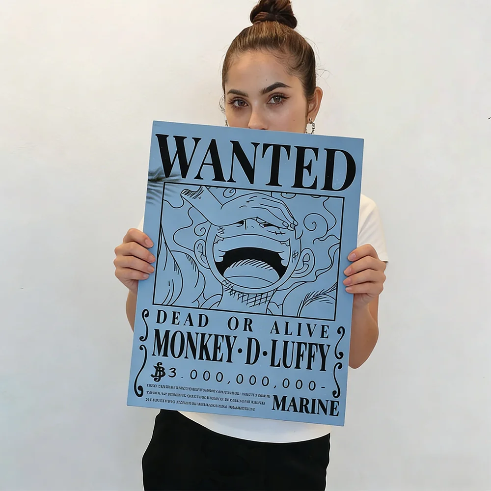 

Зеркало в стиле аниме: One Piece (Луффи, Гир 5, плакат с розыскным листом), Dragon Ball Z/Pokemon – превратите вашу комнату в сцену из манги