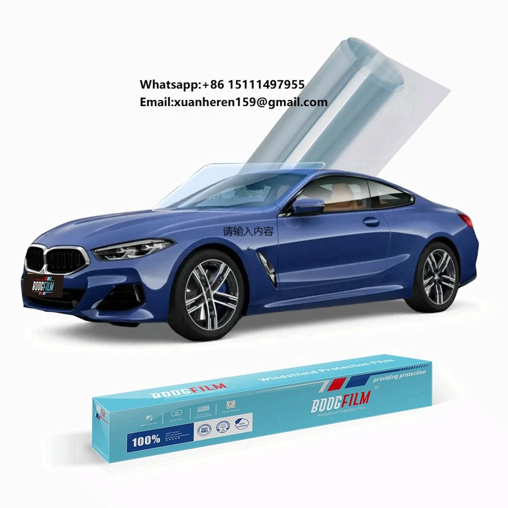 BOOGFILM KPU Substrate UV Proof Armored WindScreen Windshield Protection Film Self-Repairing in Seconds KPU Glass Shield for Car