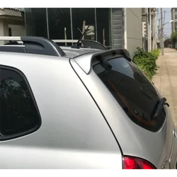 For Hyundai Tucson Spoiler 2005-2012 Tucson Car Tail Wing Decoration ABS Plastic Unpainted Primer Rear Trunk Roof Spoiler