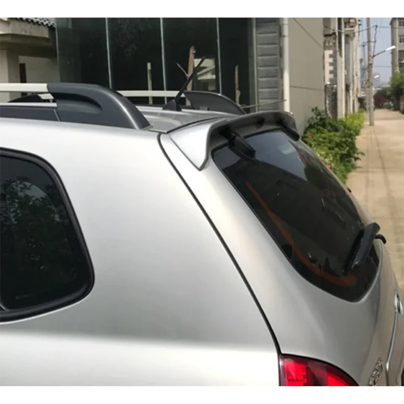 For Hyundai Tucson Spoiler 2005-2012 Tucson Car Tail Wing Decoration ABS Plastic Unpainted Primer Rear Trunk Roof Spoiler