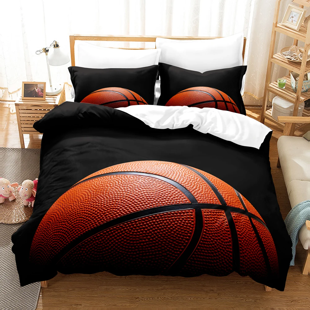 3D Basketballl Bedding Sets Duvet Cover Set With Pillowcase Twin Full Queen King Bedclothes Bed Linen