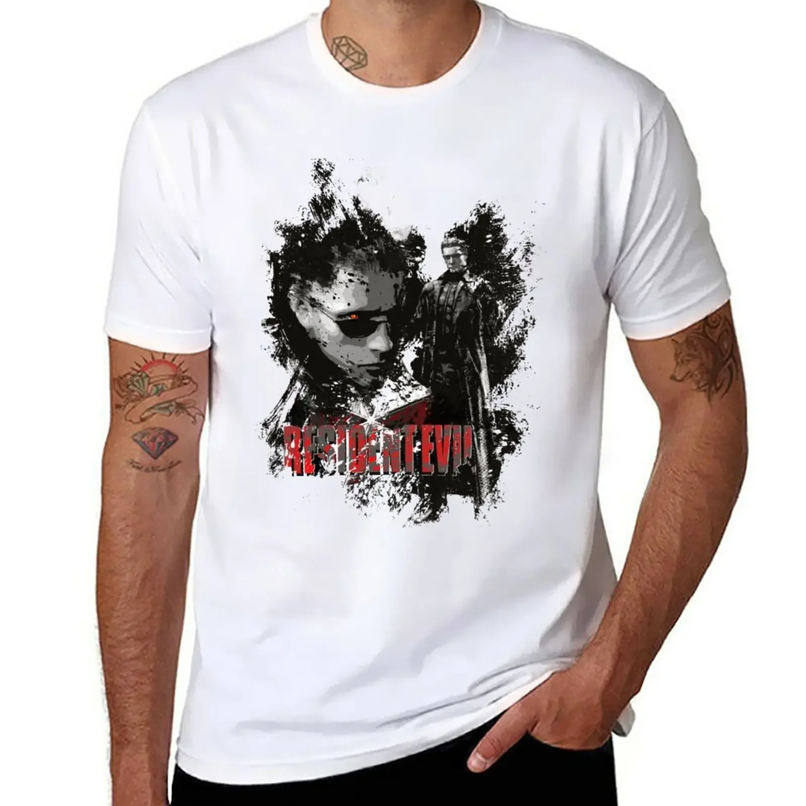 

Albert Wesker T-Shirt cute clothes Short sleeve tee mens t shirts pack