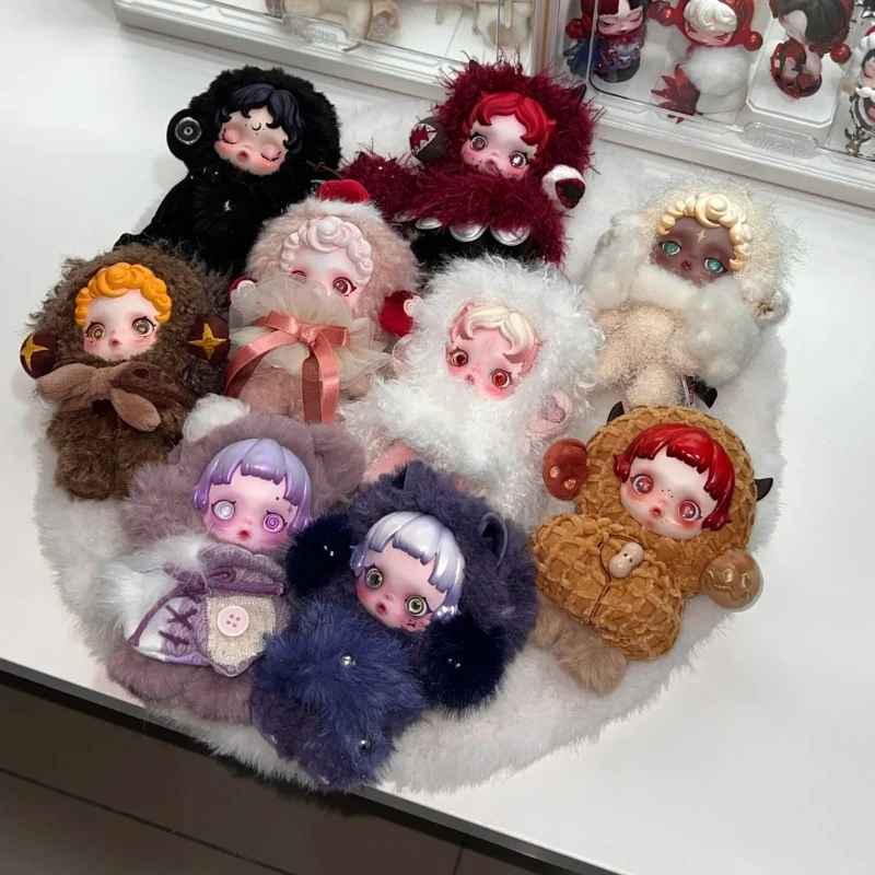 

SKULLPANDA без рукавов, театральная серия, слепая коробка, виниловая кукла, рюкзак, подвеска, экшн-фигурка, украшение, коллекция игрушек, подарок-сюрприз