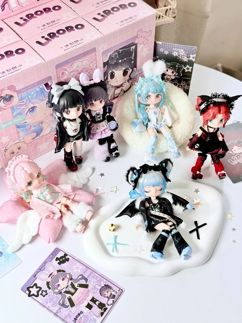 

New Lilolo V2.5 1/12 Bjd Binary Sweetheart Series Blind Box Toys Kawaii Anime Doll Action Figure Surprise Toys Girl Gift Toys