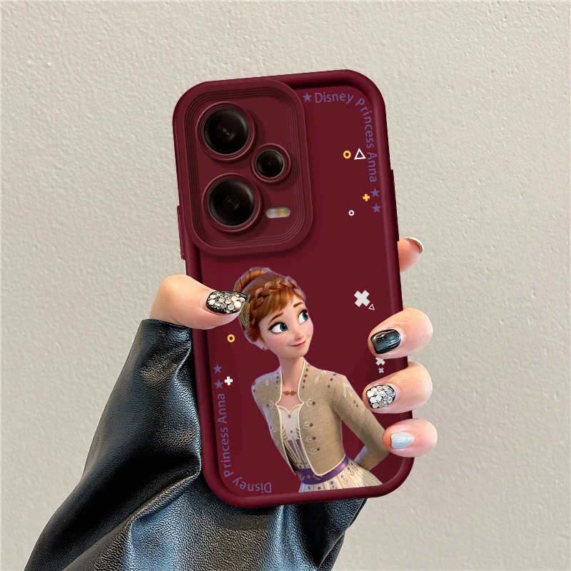 Disney Frozen Princess Ariel Eye Ladder For Xiaomi Redmi Note 13 12 12C 11 11S 10 10C 10A 9C 9A Pro 5G Cover Phone Case