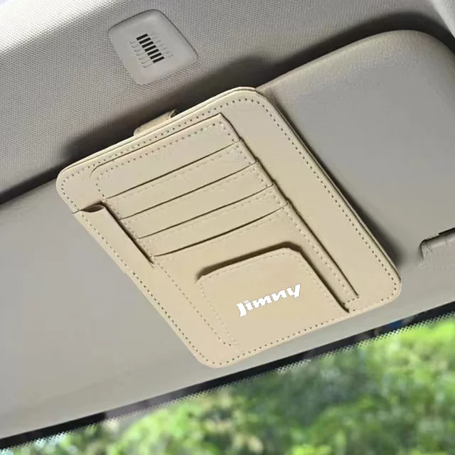 Car Sun Visor Organizer Multi-Pocket Auto Interior Universal For Suzuki Jimny jb64 jb74 jb43 jb53 jb32 Vapour Car Accessories