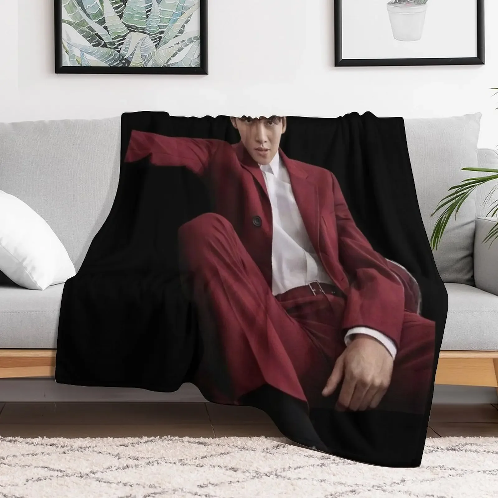 Ji chang-wook Throw Blanket blankets and throws decorative For Baby Weighted Blankets