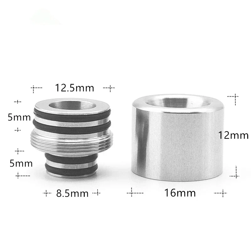 2in1 Convertible 510 810 Drip Tip Fit For UFORCE-X TANK DRAG 5 4 M100S KIT ARMOUR MAX GEN SE iTank T 2 MELO 6 C