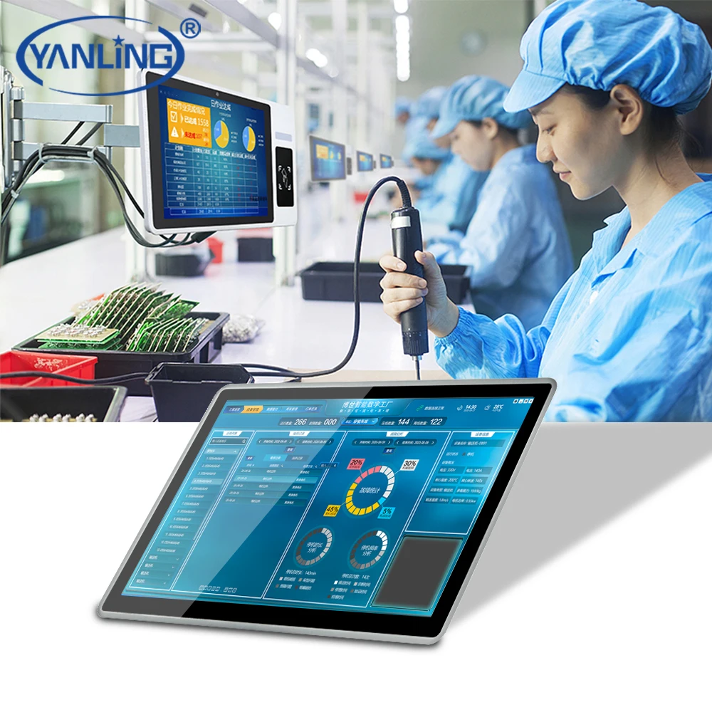 Premium Design 21.5inch In Tel CPU Integrated Chip All In One Pc Dual Display HD MI VGA Tablet Pc