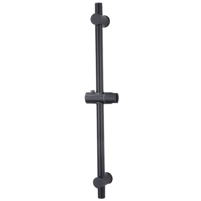 

Mattle Black Wall Mount SUS 304 Stainless Steel Shower Slide Bar with 360° Adjustable Handheld Shower Head Holder for Bathroom