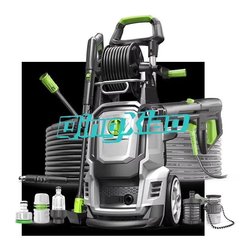 

Portable High Pressure Electric Power Washer with 2 Nozzles for Car Driveways Patio Garden Home Outdoor Cleaning Washing Tool