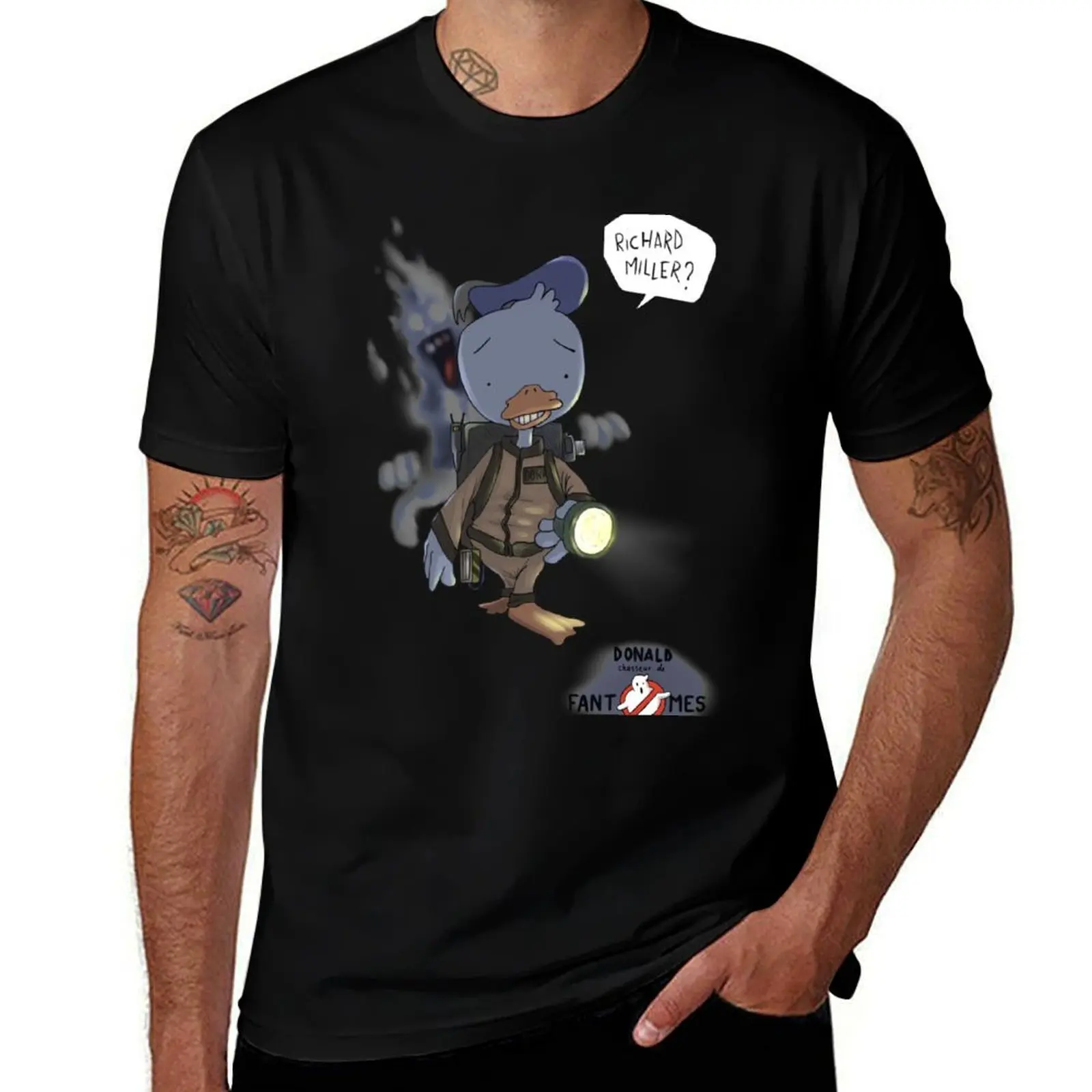 donald ghost hunter T-Shirt Minimalist Graphic Tee Shirt T-Shirt