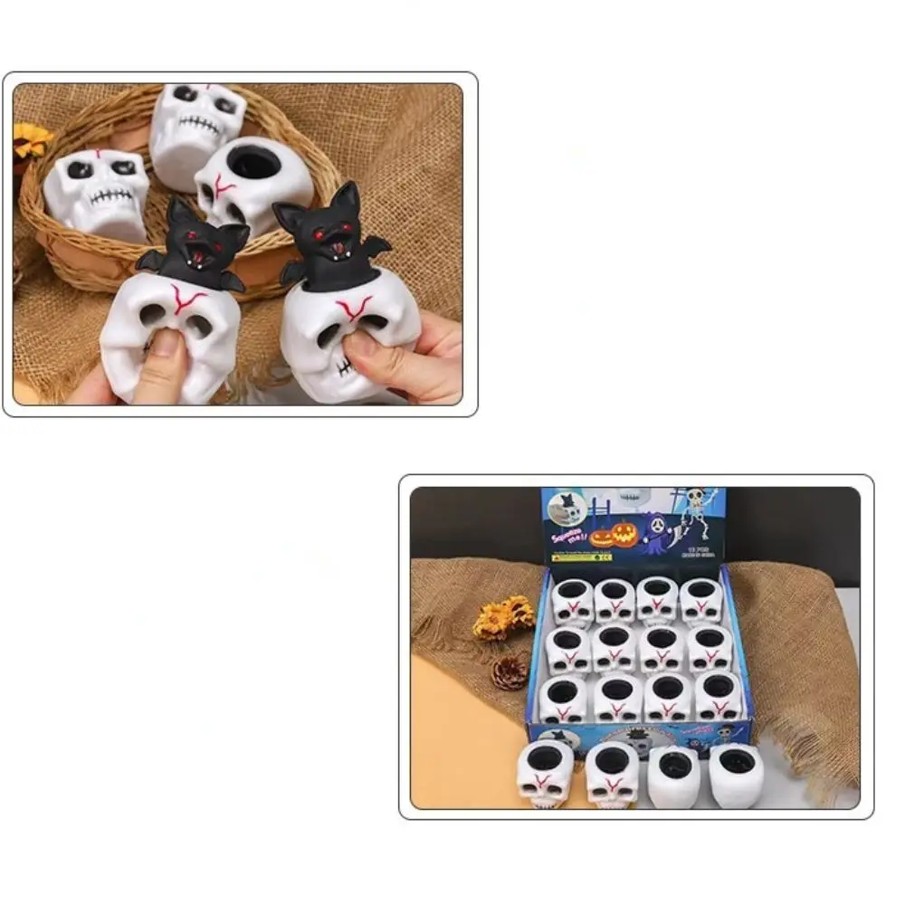 Geist Kürbis Halloween Angst Relief Squeeze Spielzeug Kinder Spielzeug Lustiges Geschenk Zappeln Spielzeug