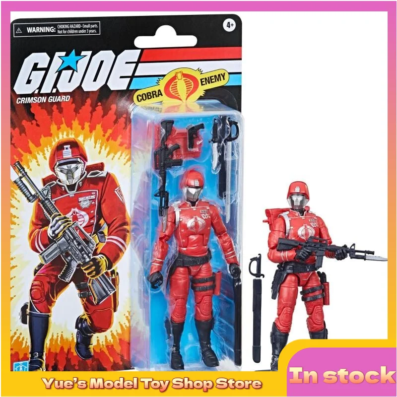 

[In Stock ] Hasbro G.I. Joe Special Forces Replica Hanging Card Red Guard Limited 6-inch Action Figure Animation Model Toy Gift