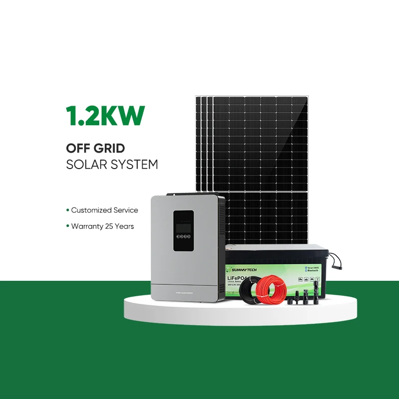 Sale 1 2 3 4 5 Solar System 1200w Complete Off-grid Solar System