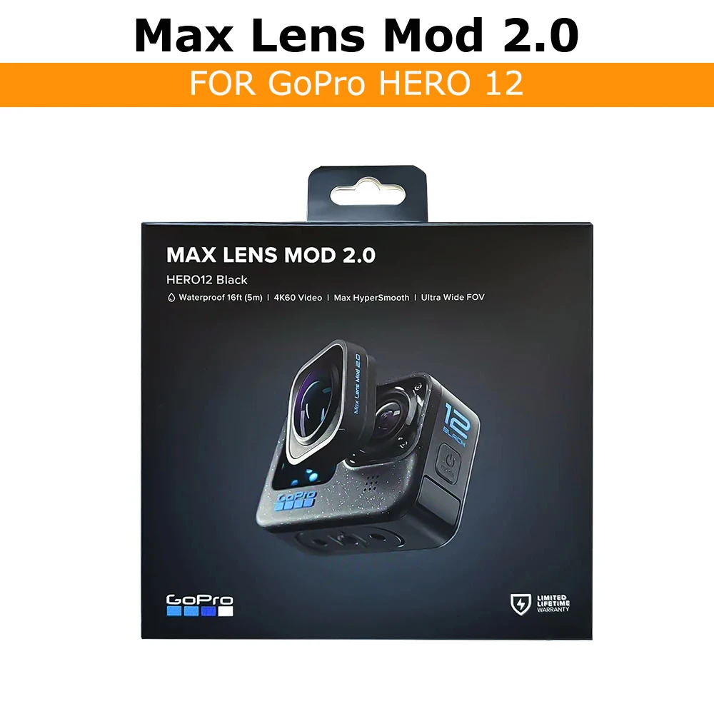 GoPro Max Lens Mod 2.0 (ADWAL-002) - Official Action Camera Accessory