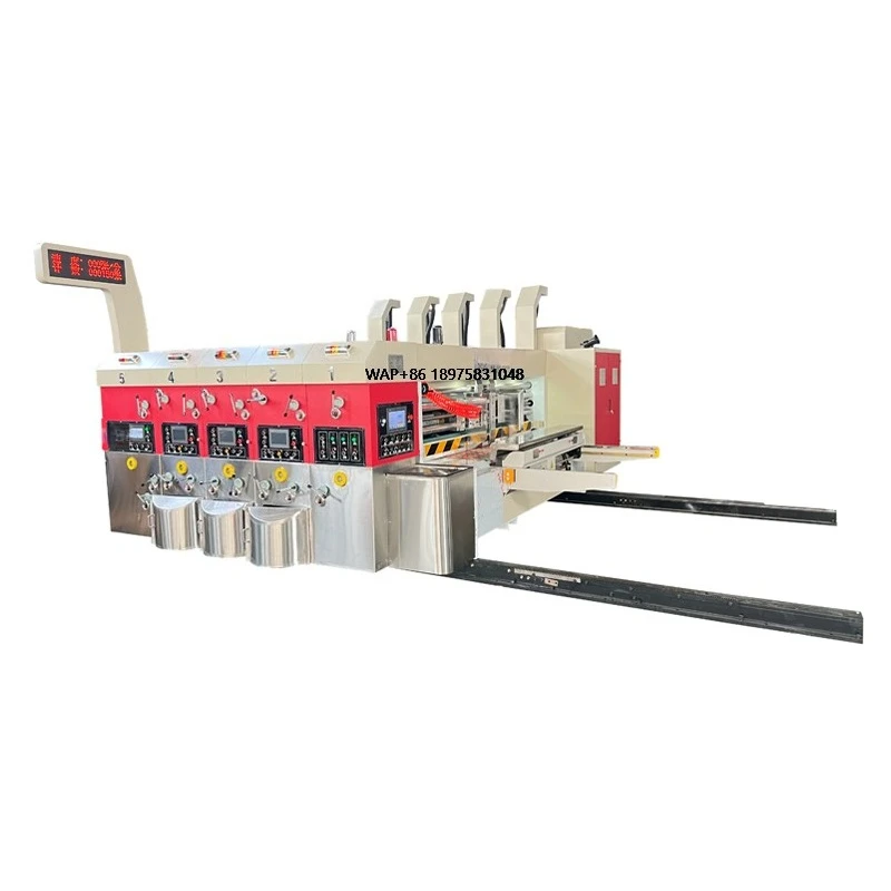 Carton Box Printing Packing Machine Die Cutting Machine Automatic