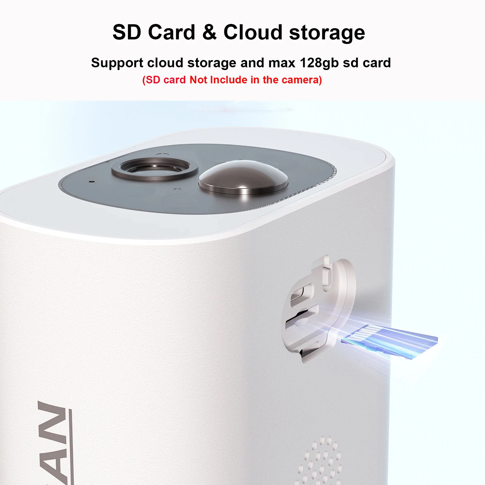 ANRAN 2K Solar Security Camera 3/5MP Outdoor Wireless 2.4G WIFI Camera Battery Cam Floodlight Color Night Vision Can't Add NVR
