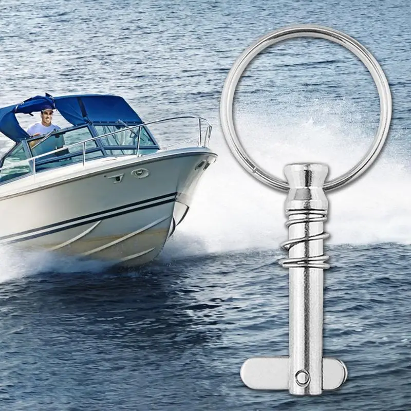 Quick Release Pin Spring Release Latch Pin Canopy Pins For Ship Canopy Marine Hardware Ship Roofs And Support Rods With Pull