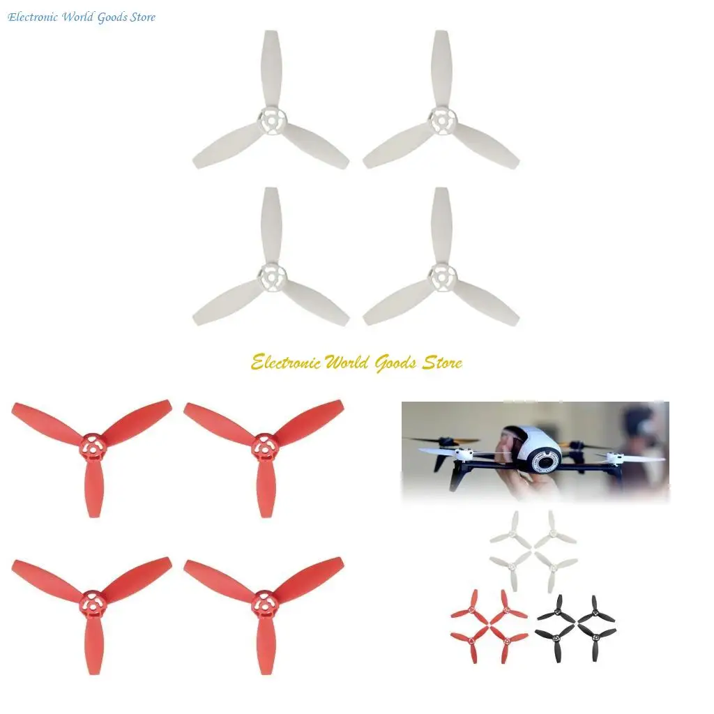 

A3PD Secure Fitting Propellers Pack for Parrot Bebop 2 Power Quadcopter Durability