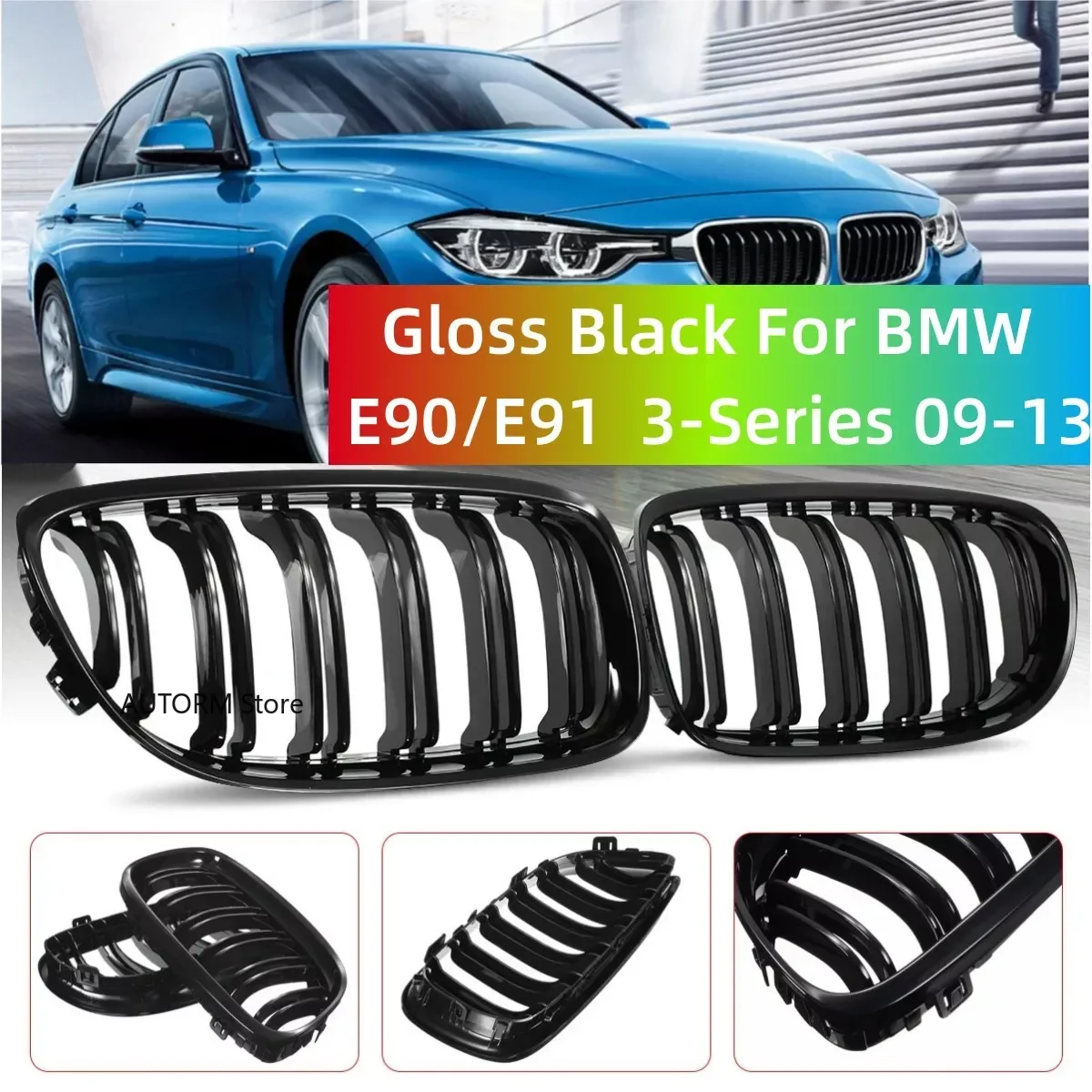 

Решетки для радиатора BMW 3-Series E90 E91 320i 325i 330i 2009-2013