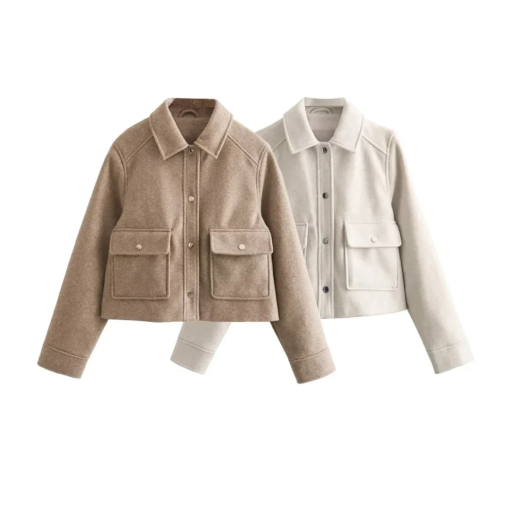 

LIBIELIY LIBIELIY 2025ZAR * Spring/Summer Hot Selling New Women's Wear Versatile Western Style, Age Reducing Soft Short Jacket C