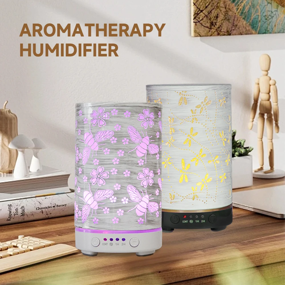 

Функция синхронизации, диффузор эфирного масла, 100 мл, диффузор аромата, полая стрекоза, пчела, ультразвуковой увлажнитель воздуха, железный ароматический диффузор