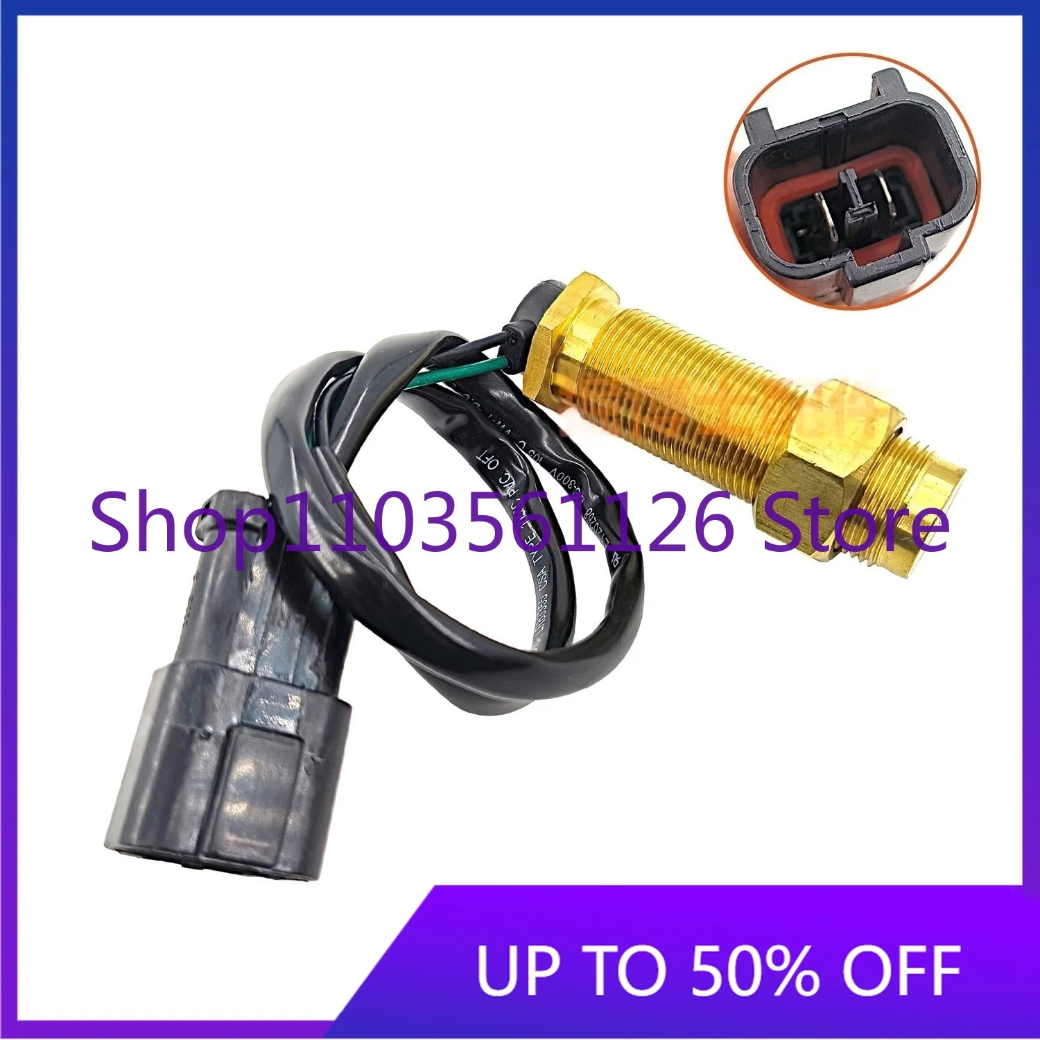 

Hot Sale Excavator Engine Speed Sensor Compatible with PC120 PC130 PC200 PC220 PC300 PC360-5-6 Construction Equipment Part