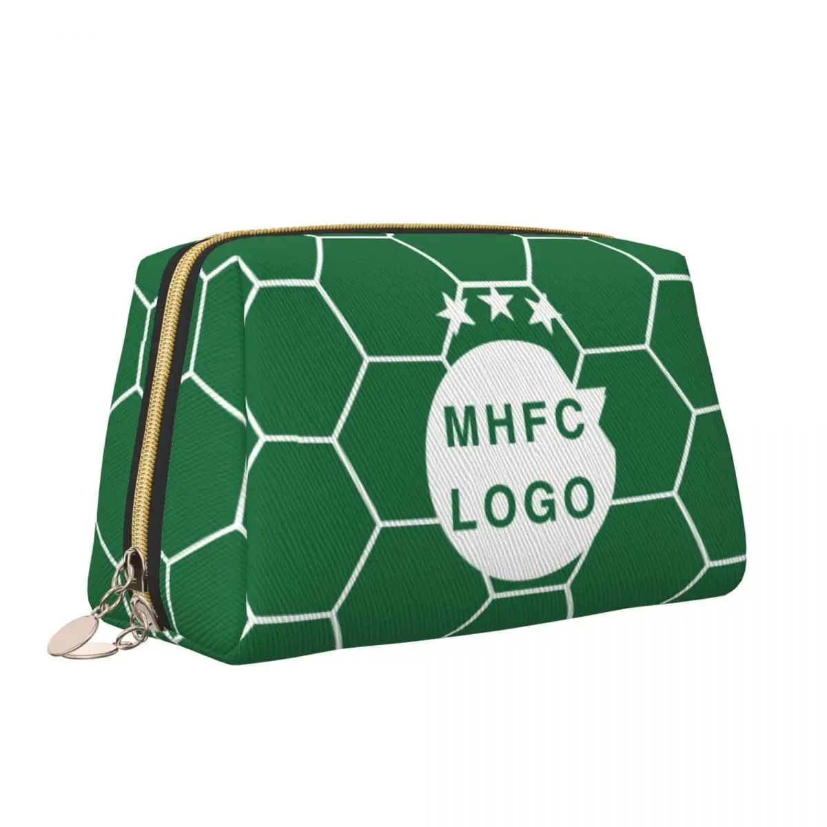 Israel F.C MHFC Champion Leather portable women's makeup bag travel organizing handbag waterproof women's makeup bag