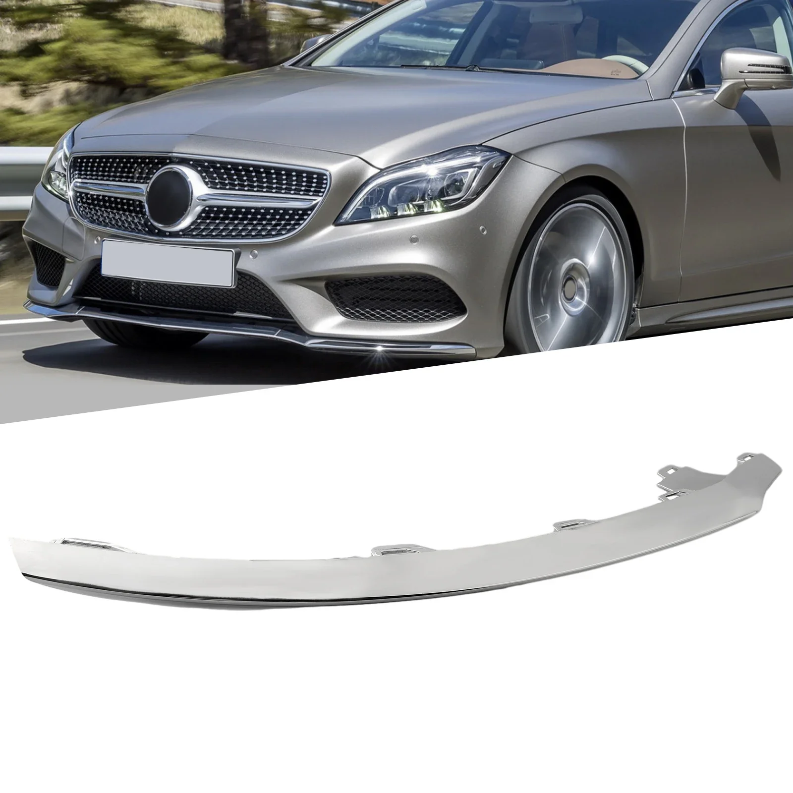 

A2188851574 Front Bumper For CLS 400 4Matic For CLS 550 4Matic For CLS 63 For AMG For S 4Matic 5.5L V8 Front Bumper Chrome