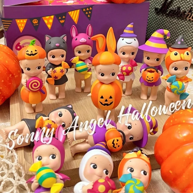 

In Stock New Original Sonny Angel 2021 Halloween Series Confirm Limited Editions Blind Boxes Ornaments Cute Mystery Surprise Toy