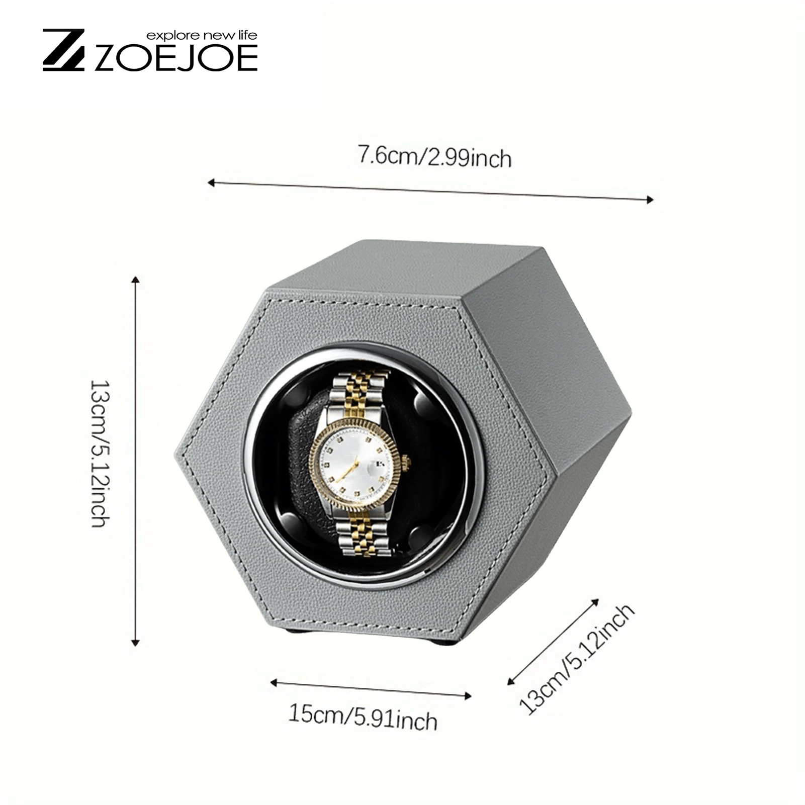 ماكينة لف ساعات أوتوماتيكية صندوق بو الجلود كابل يو اس بي توريد ماكينة لف ساعات واحدة منخفضة الضوضاء محرك هادئ ملفاف ساعة صندوق ساعة للرجال