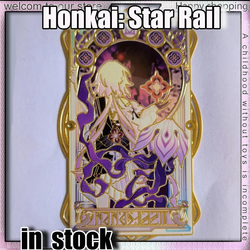 

Official Honkai Star Rail 12 Chrysos Heirs Sunday Phainon Metal Cards Bookmark Collectible Limited Edition Premium Gift Fans