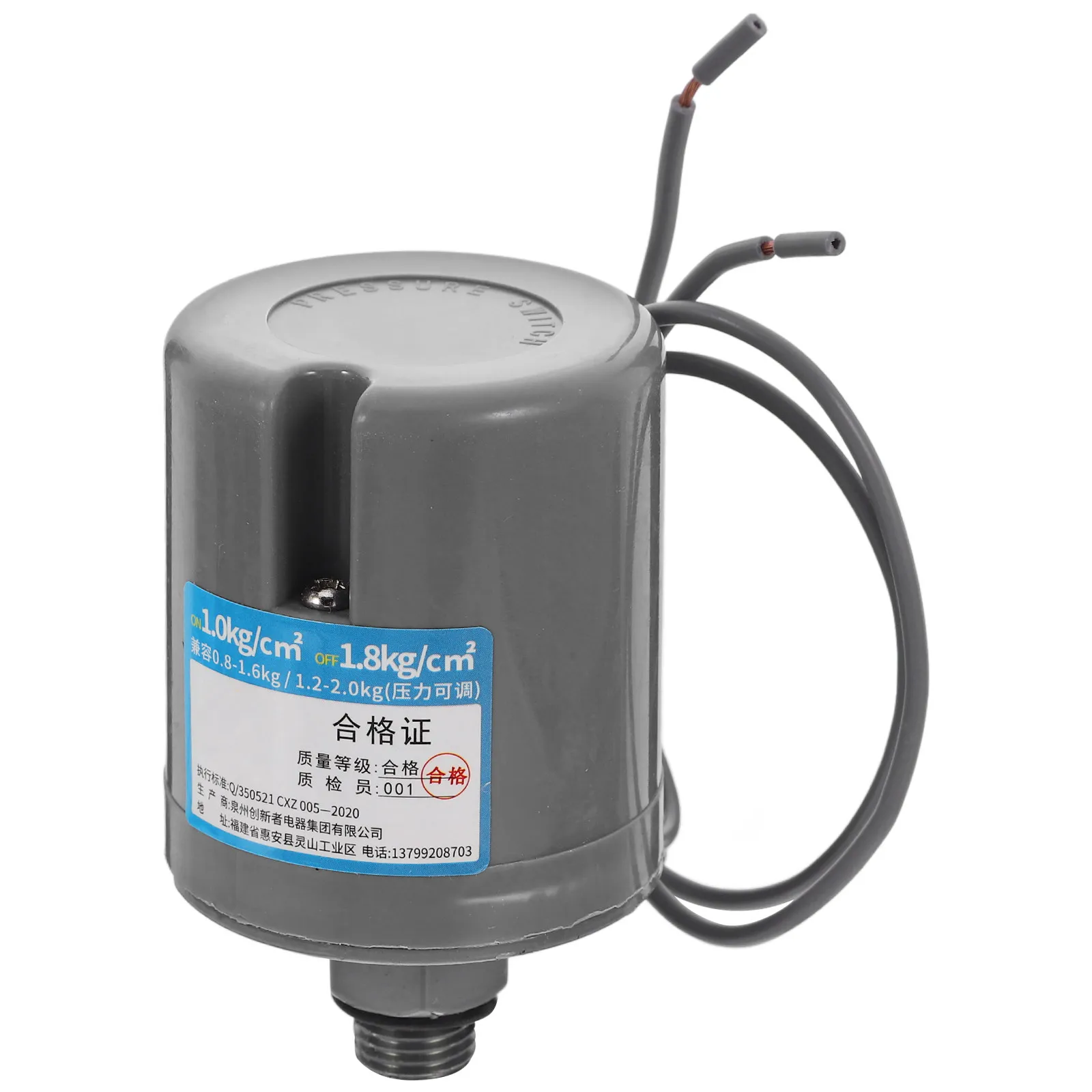Adjustable Mechanical Pressure Switch for Automatic Water Pressure Boosting Compatible with Well Pumps Irrigation Systems Pump