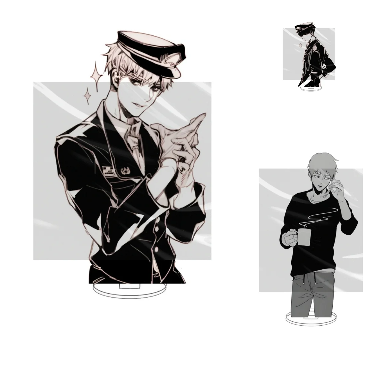 

15Anime Mob Psycho 100 Acrylic Stand Ornaments Rumi Zoey Mira Decorations cosplay Accessories Christmas Gifts