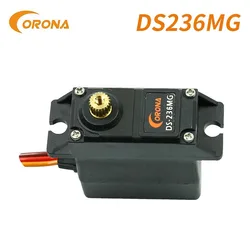 Corona DS236MG Digital Metal Gear Servo for Futaba Fixed Wing / Helicopter Car RC Control Driving Flight Airplane